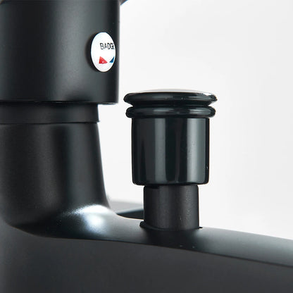 Black Bathroom Shower Faucet Set Bathtub Tap Wall Mounted Hot Cold Mixer Crane Shower Systems With ABS Handheld Shower