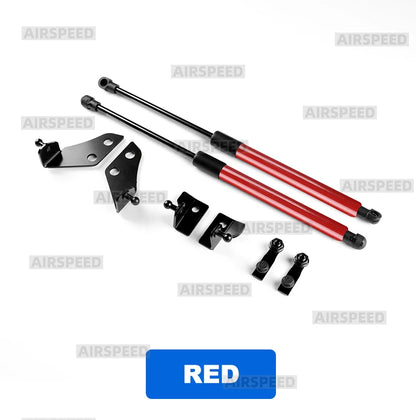 For Abarth 595 695 2012-2024/Fiat 500/500C 08-24/500E 12-19 Front/Rear Trunk Bonnet Gas Struts Hood Lift Supports Shock Rod Arms