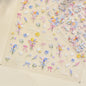 White Flower Petal Cherry Blossom Peach Blossom Falling Petal Floral Gradient 5D Self Adhesive Nail Art Sticker Manicure Decals