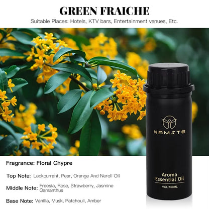 NAMSTE 100ML Glory Upgrade Concentrated Perfume Essential Oil For Electric Diffuser Device Pure Plant Extract Aromatic Oasis