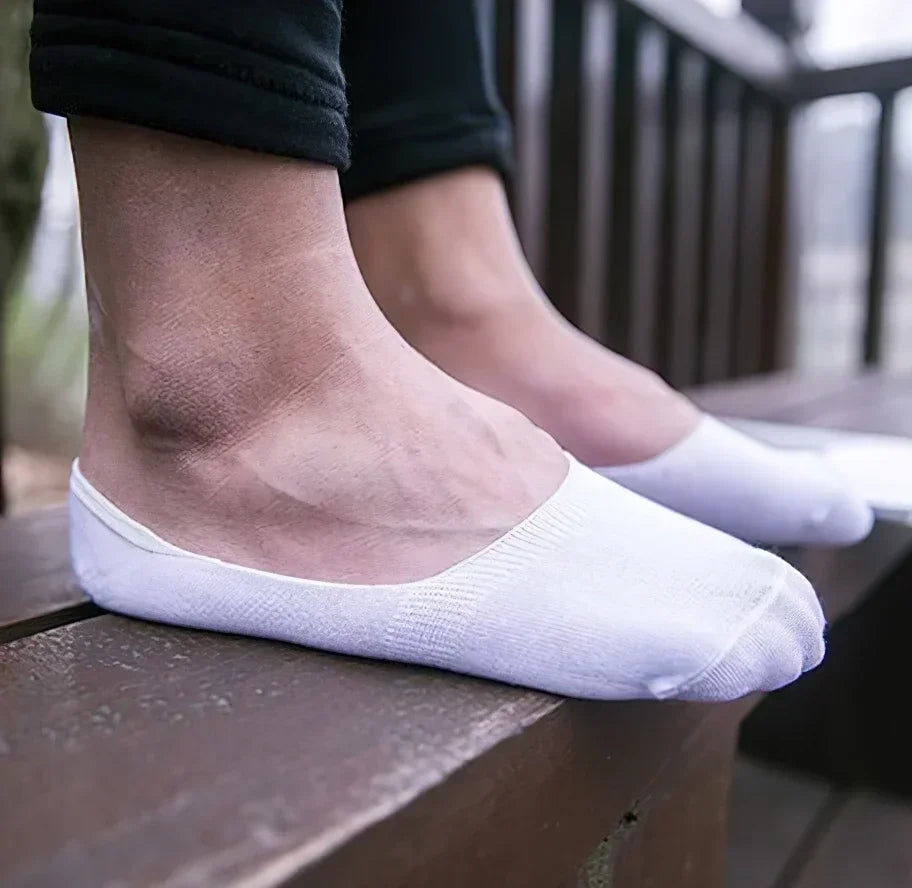 Men Boat Cotton Socks Summer Autumn Non-slip Silicone Invisible Breathable Socks Male Ankle Sock Slippers Sports Socks