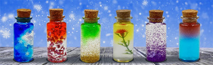 DIY Fairy Magical Potions Kit for Kids Potion Making Set Fairy Potion Bottles Craft Toy Science Set Magic Kits（24pcs)）