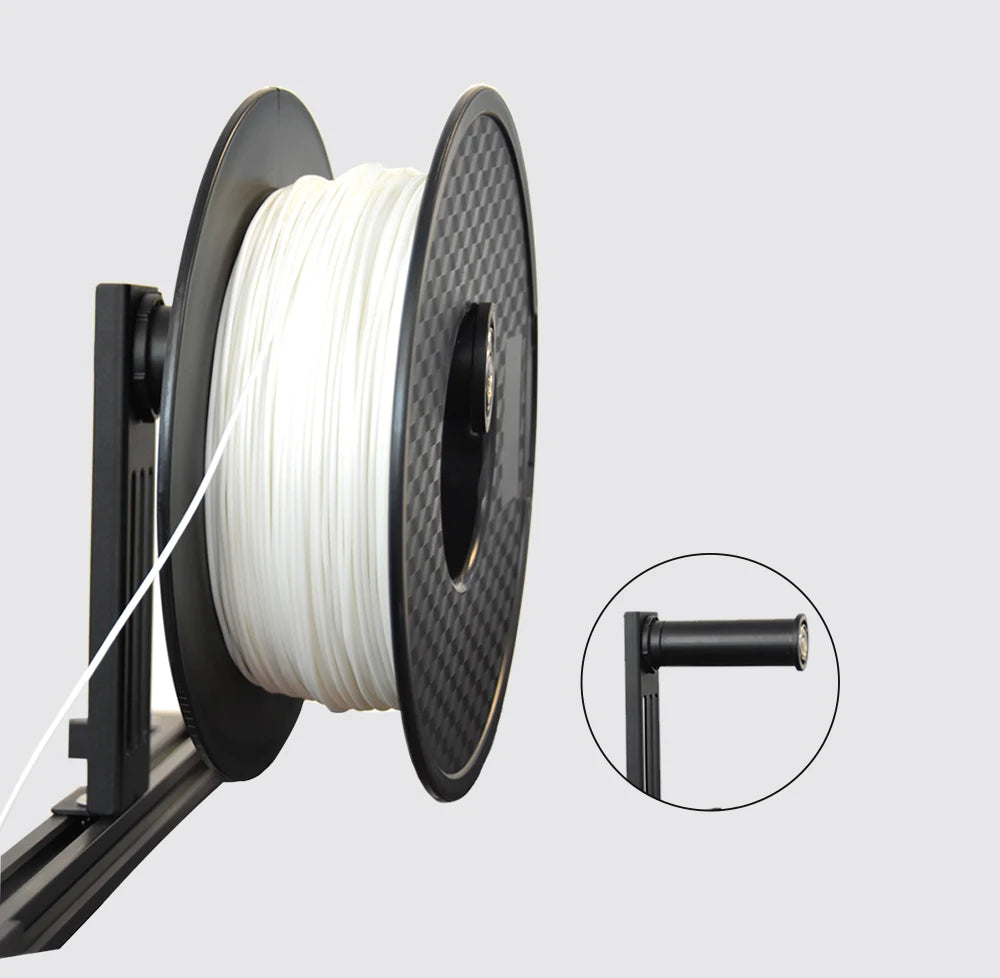 K1 K1C 3D Printer Filament Holder 608ZZ Bearing Reel Holder Ender 3 CR10 Series Ender 3 V3 SE KE Extruder Consumable Rack Roller