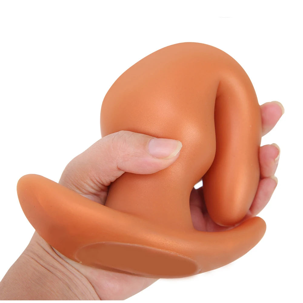 Soft Anal Plugs for Gay Men Prostate Massage Liquid Silicone 35-80mm Huge Butt Plug Anal Training Comfortable To Wear But Plug