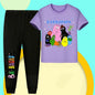barbapapa Children's Suit for Girls Children's Clothing Girl Child Tracksuit Pajamas Kids Football Kits Korean Popular Clothes