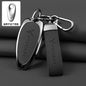 Car Interior Accessories Zinc Alloy Leather Key Case Cover Holder Chain For Voyah Free I-Land Dreamer PHEV Luxury Protective