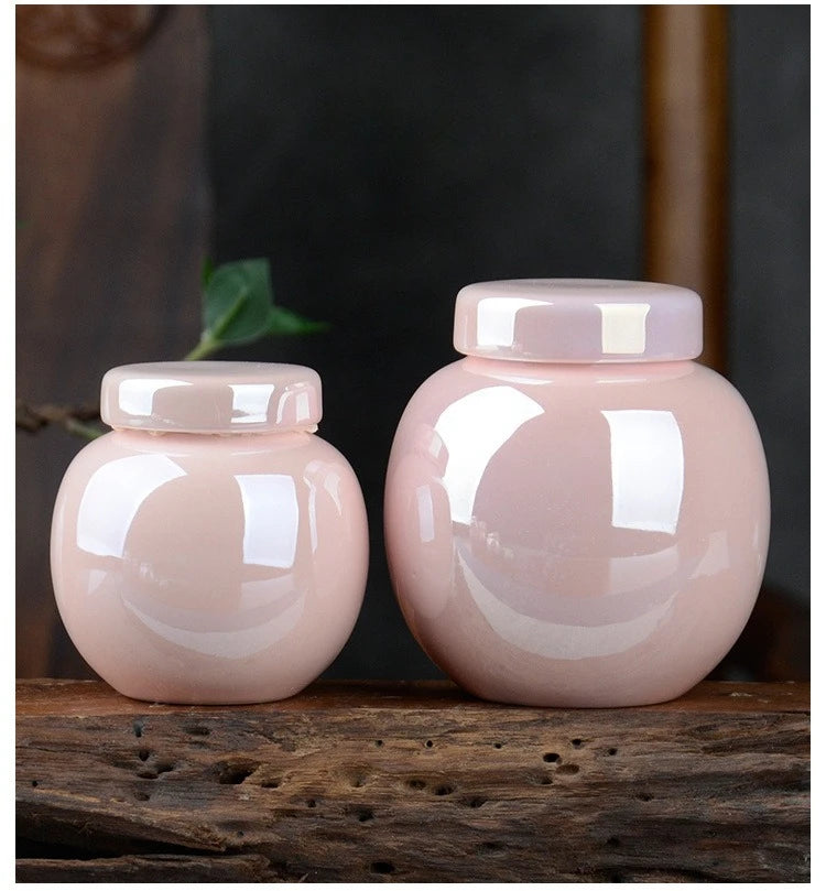Household Mini Pet Ash Jar Moisture Proof Ceramic Claw Seal Jar Animal Funeral Urn Pet Nostalgia Ornament Portable Ash Box