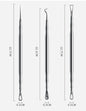 New 1pcs German Ultra-fine Cell Pimples Blackhead Whitehead Clip Beauty Salon Special Remove Acne Fat Particles Needle Tool