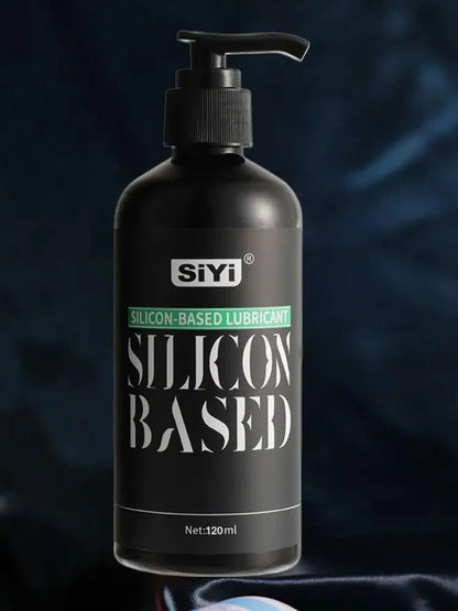 Silicone-Based Personal Lubricant Long Lasting Silky Smooth, Non-Sticky, Unscented, Waterproof For Men Women and Couples 120ml