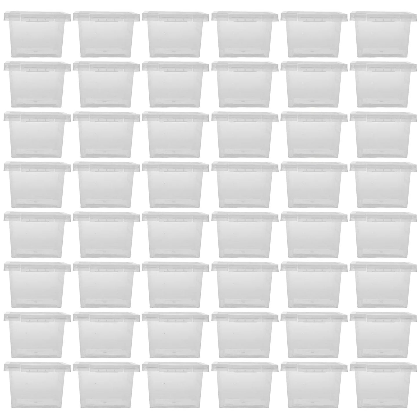 100Pcs Ventilated Insect Housing Box Premium PP Reptile Feeding Container for Daily Use Escape-Prevention Comfortable Nest