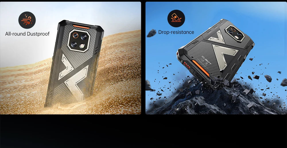 [Shipping From Poland] Cubot KingKong ES 3 Rugged Smartphone 16GB(6+10)+256GB Android 15 10200mAh 6.745'' 4G Mobile Phone NFC