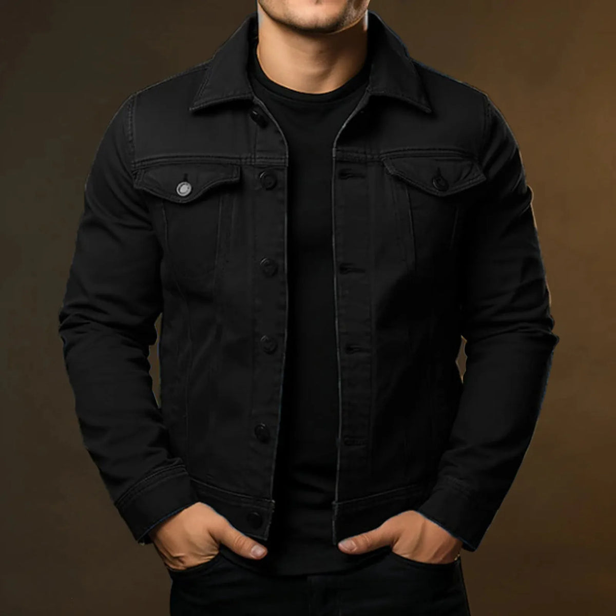 Men'S Casual Fashionable Outerwear Jacket Mens Medium Long Cotton Jacket Men'S Jackets Casual Daily Wear Jacket Ropa De Hombre