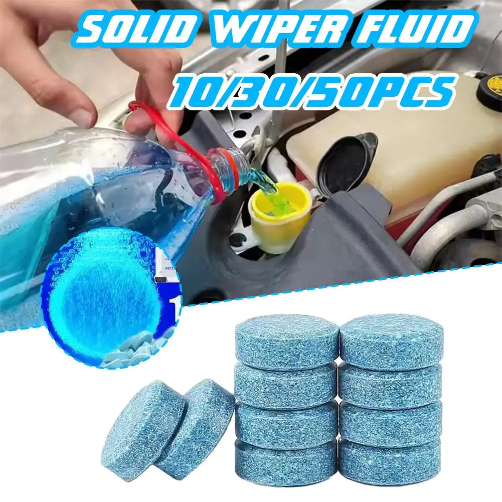 All-Season Car Windshield Washer Concentrated Clean Tablets Solid For  Car Room Kitchen Window GlassToilet Cleaning Tablet