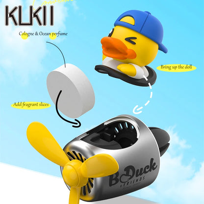 Duck pilot car air freshener scent airplane vent clip perfume diffuser fragrance dispenser accsesories interior decoration aroma