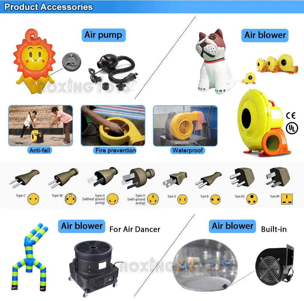 Outdoor White Inflatable Bounce House for Wedding, Commercial PVC Oxford Bounce Castle For kids Birthday Party