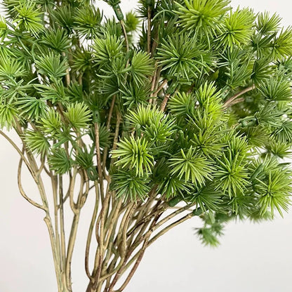 3/5Pcs Artificial Podocarpus Branches Greens for Decoration Christmas Foliage Home DIY Floral Arrangements Artificial Plants