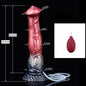 NNSX Horse Squirting Anal Plug Dildo Ejaculation Penis with Strong Sucker G-spot Stimulation Silicone Erotic Sex Toys For Woman