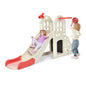 Children's Slide,6-in-1 Children's Slide&Ladder&Basketball Hoop&Throw Ring&Telescopic&Tunnel,Children's Playground