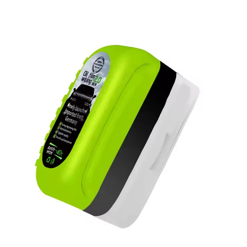 Car engine oil film cleaning brush, windshield rain and fog repellent, coating remover, automotive supplies