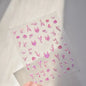 Colorful Bagful Jellyfish Bubbles Swimming Rings Rainbow Stars Ocean Starfish Self Adhesive 5D Nail Art Sticker Manicure Decal