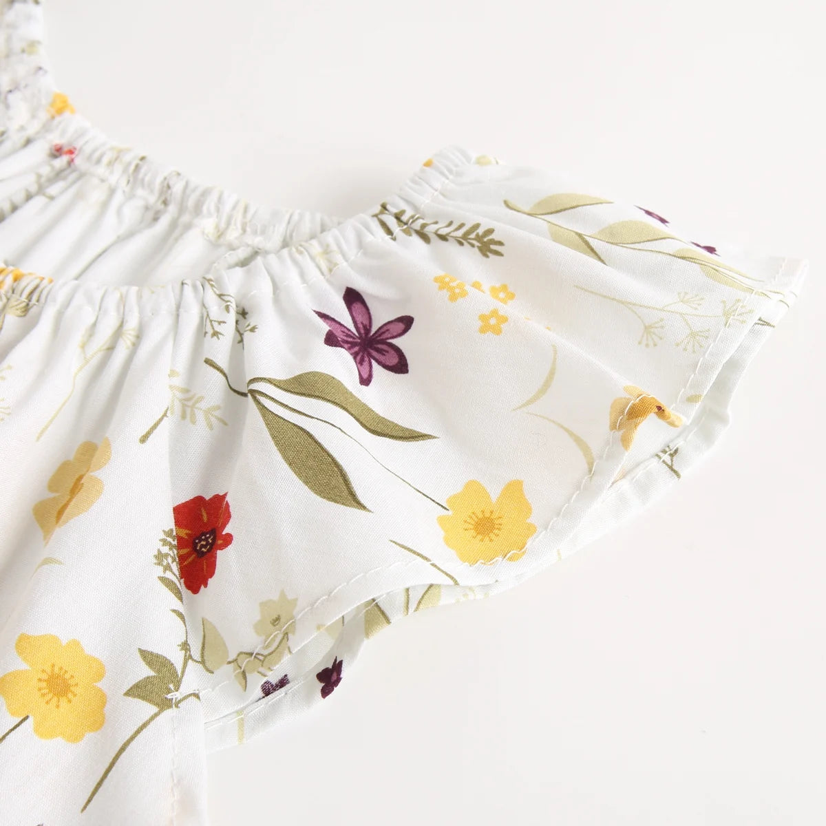 Sanlutoz Summer Baby Clothes Sets Flower Toddler Tops + Bottoms 2pcs Casual Cotton Baby Outfits Sets