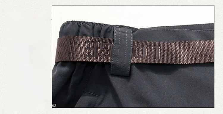 Longe Summer Quick Dry Hiking Pants Men Stretch Waterproof Tactical Pants Zipper Pockets Trousers Lightweight Fishing Pants