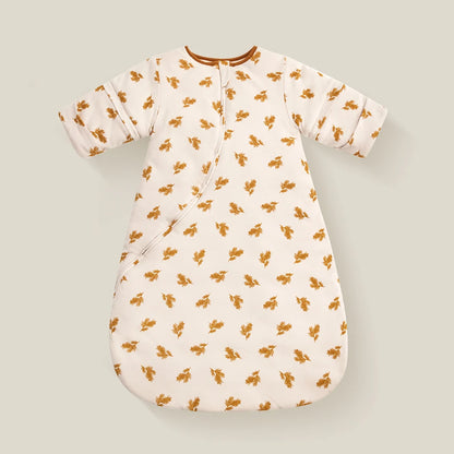 Baby Sleeping Bag Kids Sleepwear Sleeves Removable 0-2 Years Baby Sleepsack 2.5Tog Child Anti-Kick Blanket Quilt 100% Cotton