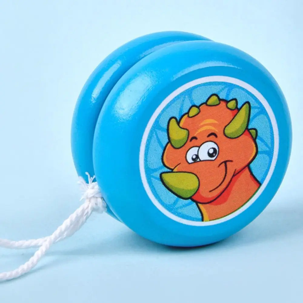High Quality Primary Wooden Yoyo Animal Creative Yoyo Toys Interest Concentration Children's Toys
