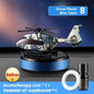 Car Solar Airplane Air Freshener Solar Helicopter Interior Accessories Trim Propeller Rotary Perfume Diffuser Deodorant