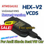 2025 VCDS VAGCOM 25.3 English HEX Can USB Interface VagCom 25.3.3 OBD2 Diagnostics Tools FOR VW AUDI Skoda Seat Vcds 24.7