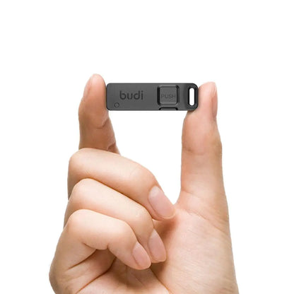 Multifunctionele kaartslot opslagdoos TF SIM-kaartejector opslagslot met Lanyard Anti-verloren SIM-kaartverwijderingsnaalden 1pc