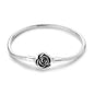 New Charm Bracelet 925 Silver Heart Shape Holy Mother Snake Chain Clasp Bracelet Fit Original Bead DIY Fashion Jewelry