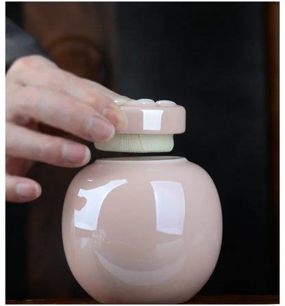Household Mini Pet Ash Jar Moisture Proof Ceramic Claw Seal Jar Animal Funeral Urn Pet Nostalgia Ornament Portable Ash Box