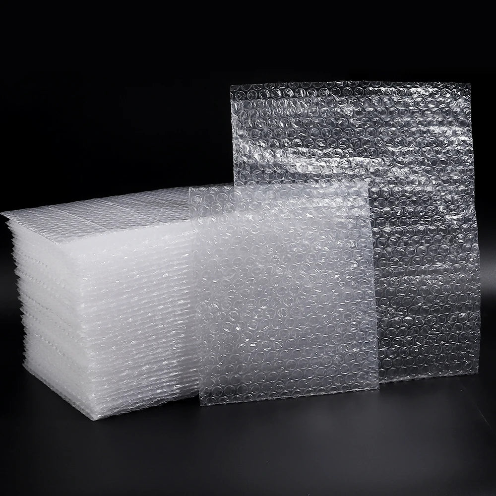 Bubble Cushioning Wrap Padding Bubble Packaging Film Shockproof Foam Roll Bag Paper Packing Fragile Pressure
