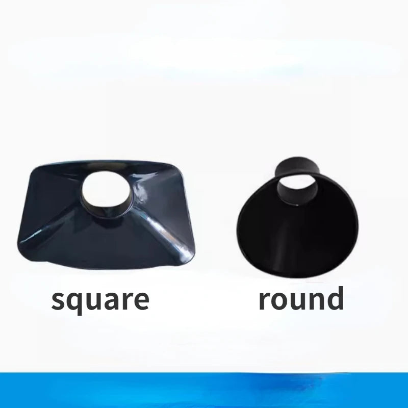 Flexible Smoke Exhaust Ventilator Pipe positioning bamboo tube suction air collector hood Industrial smoke extraction system