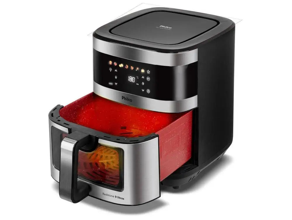 Air Fryer Philco PAF90C Black and Inox Digital 9L 53802087 - 220V
