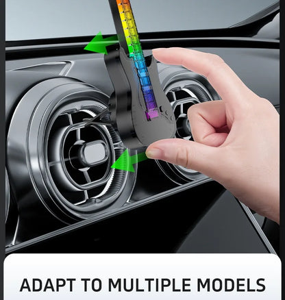 1PC Car Air Conditioner Vent Guitar Aromatherapy Atmosphere Light Perfume Fragrance Decorative Music Pickup Lamp Car Accessories