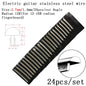 Fingerboard Frets Fret Wire For Electric Guitar Nickel Silver Stainless Steel 2.4MM 2.7mm 2.9MM Repair Material Accessories