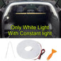 RGB 5M Car Rear Trunk Brighten LED Strip Multifunctional for Waterproof Flexible Light APP Control Connector Plug & Play 12V