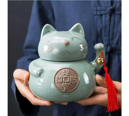 Ceramics Cremation Urn for Pet, Cat Urn, Dog and Cat Urn, Pet, Bunny, Animals, Funeral, Small Ashes, Keepsake