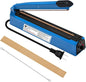 Impulse Bag Sealer Electric Food Heat Sealing Machine for 11 inch Plastic Bags Portable Household Kitchen Packaging Machine