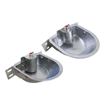 Stainless Steel Automatic Waterer Bowl for Sheep Cattle Horses Goats Dog Drinking Fountain Farm Animal Supply