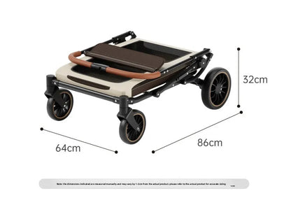 Medium Large Senior Dog Multifunction Pet Stroller Outdoor Travel Portable Foldable Stroller for Dog Pet Trolley Pet Stroller