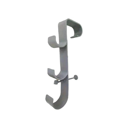 Pool Leaf Skimmer Net Holder Adjustable Telescopic Pole Hanger Above Ground Pool Outdoor Hot Tub Poolside Cleaning Accessories
