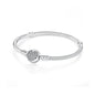 Original 925 Sterling Silver Bracelets Love Heart Moon Flower Butterfly Pave CZ Bracelets For Women DIY Jewelry Party Gift