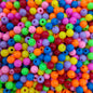 Hot! 100Pcs/Lot 6mm Mixed Many Kinds Acrylic Cube Square Number&Alphabet Letter Beads for Bracelet Necklace Jewelry Making DIY