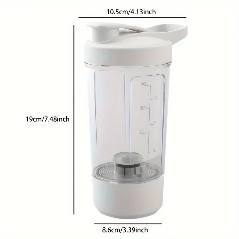 New Detachable Electric Mixing Cup Electric Protein Powder Shaker Cup USB Rechargeable Reusable Suitable For Lndoor/Outdoor Use