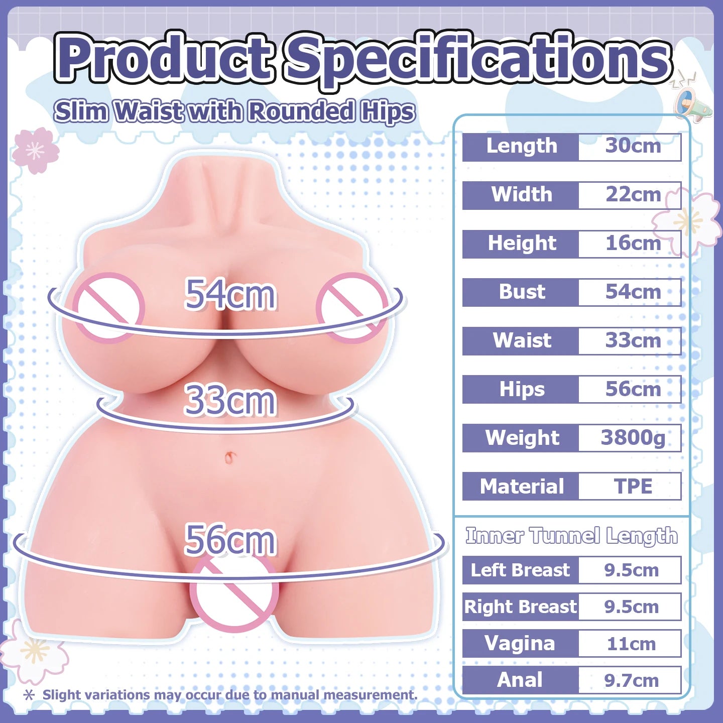 4 in 1 Male Masturbator Masturbation Sex Toys Penetrable Nipples Realistic Vagina Anal Insertable Breasts Anime Sex Doll 4kg