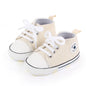 New Baby Shoes Boys Girls Classic Canvas Casual Sneakers Spring Newborn First Walker Toddler Soft Sole Non-Slip Walking Shoes