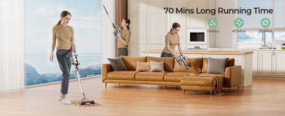 Laresar V7 PRO 600W 65000PA Cordless Vacuum Cleaner Handheld Home Appliance Aromatherapy Function Long Hose Sofa Suction 2026 NE